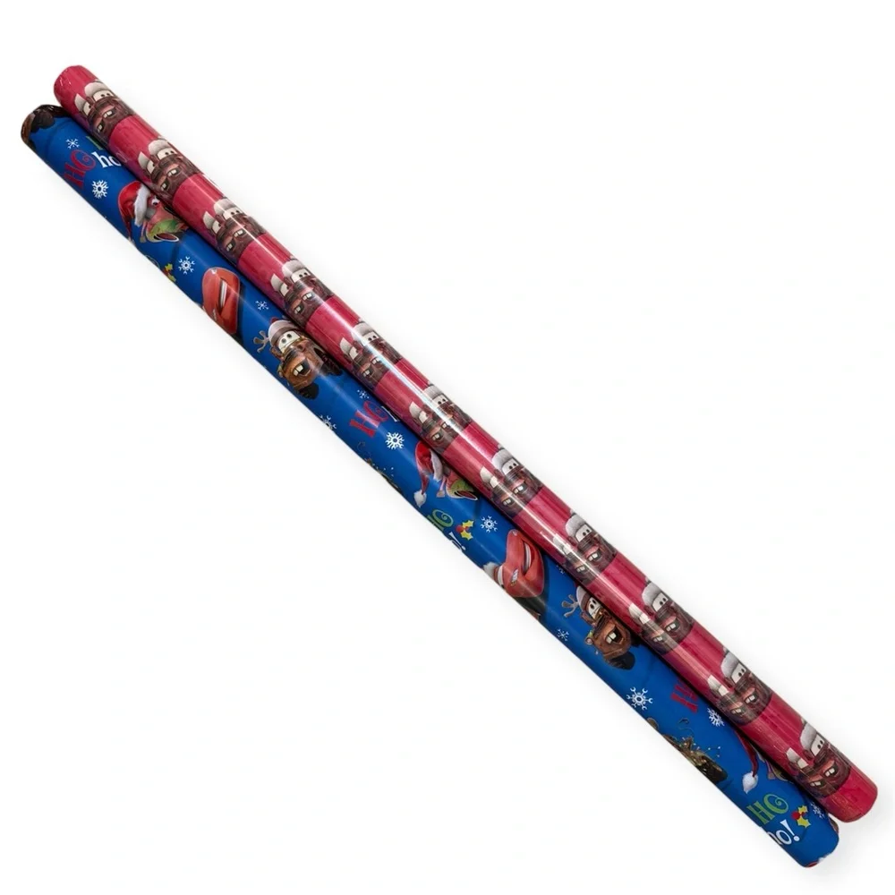Disney Pixar Cars Wrapping Paper Set - Picture 1 of 2
